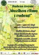 Rudens festivāls "Mūzikas ritmā rudenim!"