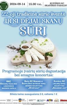 22. tradicionālie siera svētki "Un garšīgu sieru pieliku"