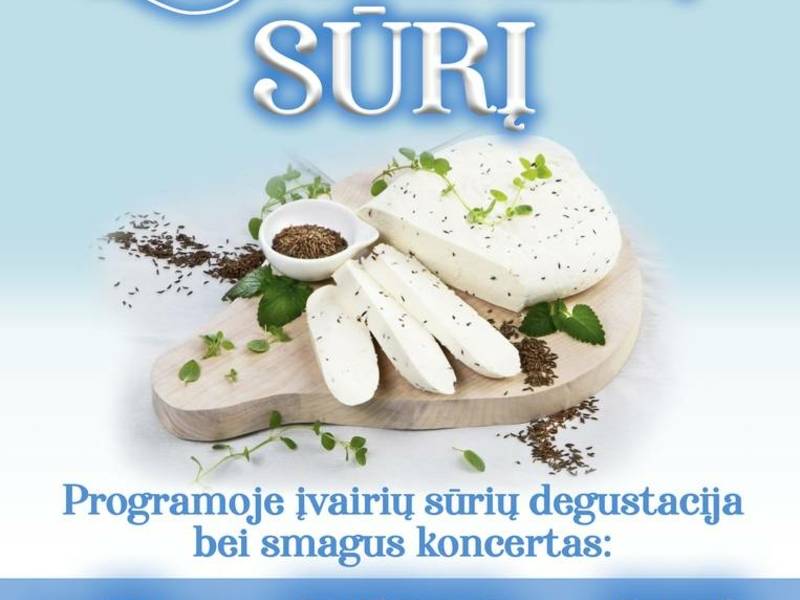 22. tradicionālie siera svētki "Un garšīgu sieru pieliku"