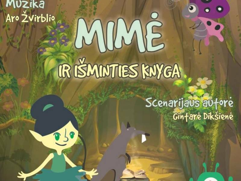 Spektaklis „Mimė ir išminties knyga“