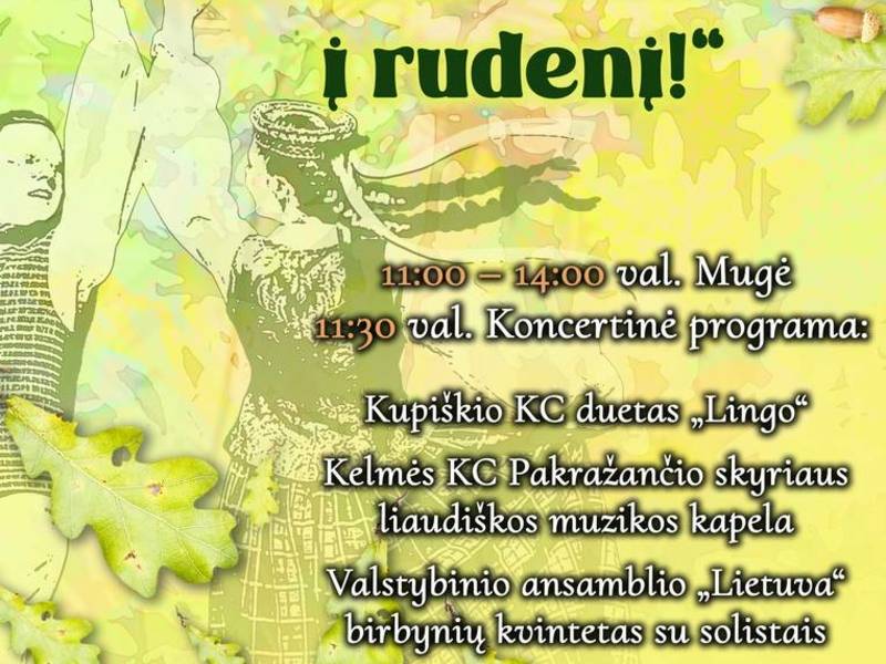 Rudens šventė „Muzikos ritmu į rudenį!“