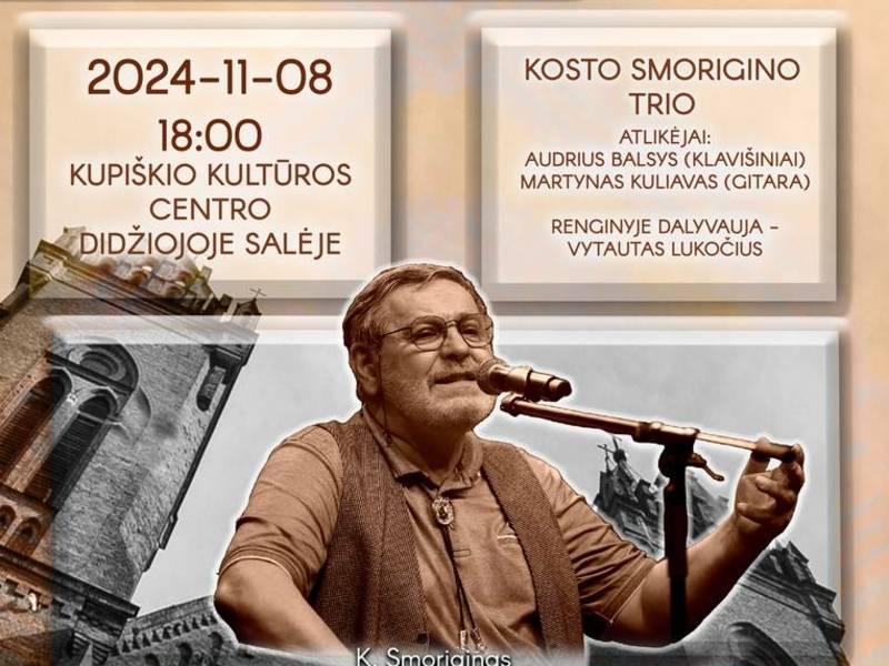 III tarptautinis TMF. Kosto Smorigino trio